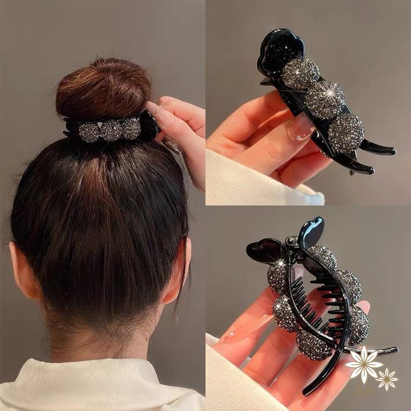 【kifli】Kẹp Tóc Đính Nơ Thời Trang Hàn Quốc Cho Nữ