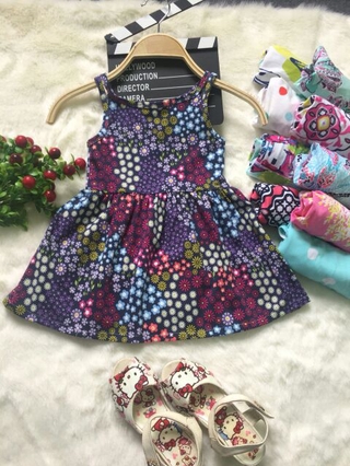 combo 3 váy cotton sài gòn