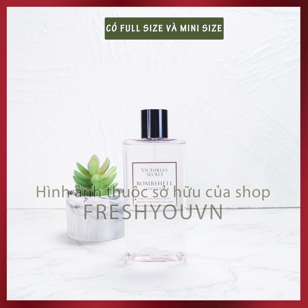 Bombshell Seduction - Xịt thơm toàn thân body mist Victoria's Secret khác - Hoa