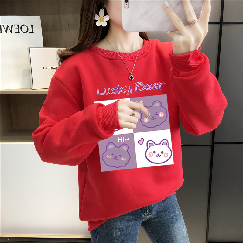 Áo tay dài cổ tròn thời trang thu đông cho nữ | BigBuy360 - bigbuy360.vn