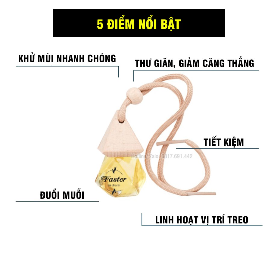 Combo 2 Tinh Dầu Thiên Nhiên: Tinh Dầu Sả Chanh Và Tinh Dầu Oải Hương Thơm Phòng, Đuổi Muỗi 10ml