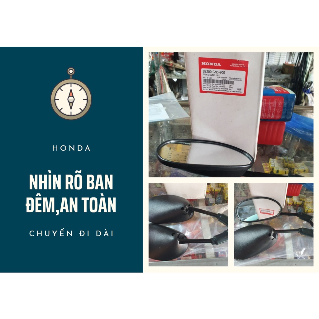 Gương chiếu hậu Honda Wave-Dream