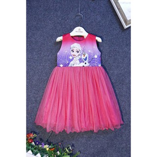 Đầm bé gái elsa