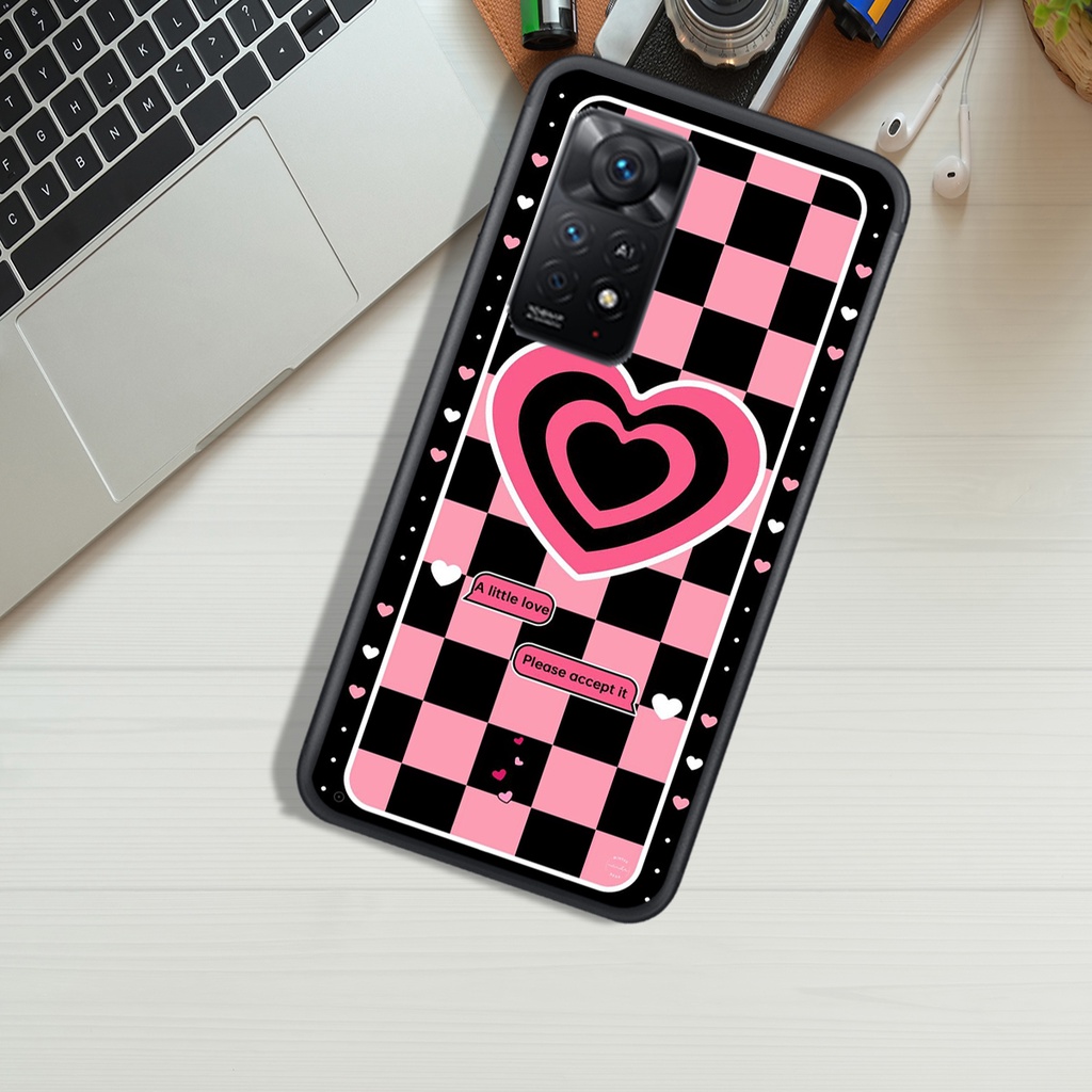 Ốp Lưng XIAOMI  REDMI NOTE 11 4G - NOTE 11 5G - NOTE 11 PRO, In Hình &quot;Black Heart&quot; Phong Cách Đẹp.