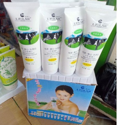 12tip sữa rửa mặt con bò