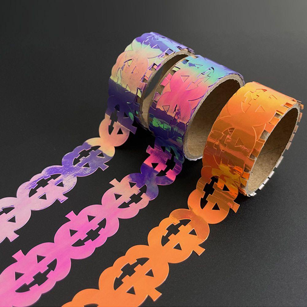 CHOOKEY Cuộn Băng Keo Dán Trang Trí Album Ảnh Màu Laser