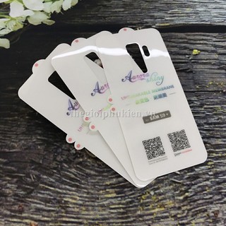 Tấm dán mặt lưng trong suốt ppf samsung galaxy s9/s9+ plus
