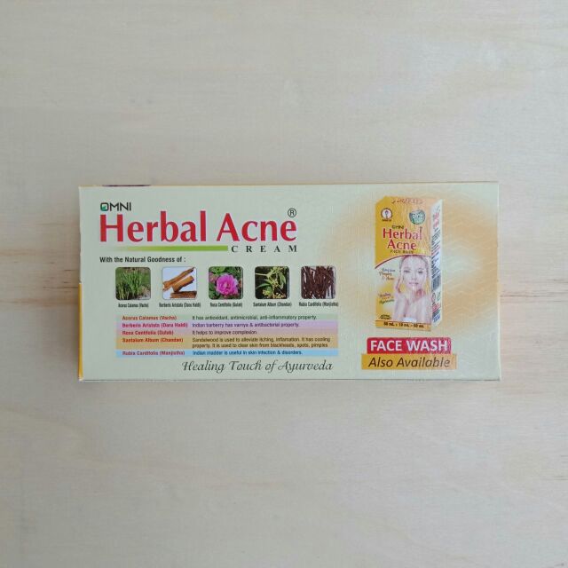 Kem giảm mụn Omni Herbal Acne Cream 30g | BigBuy360 - bigbuy360.vn