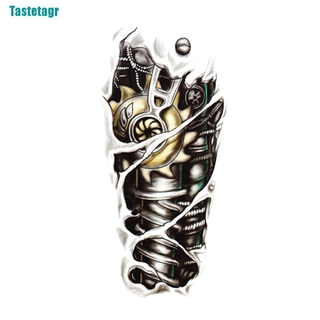 Hình Xăm Tạm Thời Hình Robot 3D Thời Trang Chống Nước Cho Nam