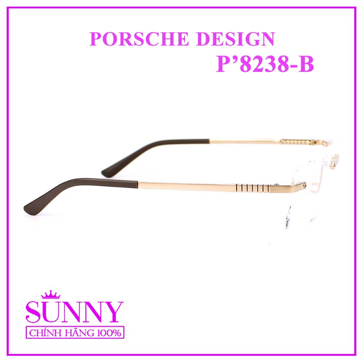 Gọng kính chính hãng Porsche Design P8238 B bảo hành toàn quốc