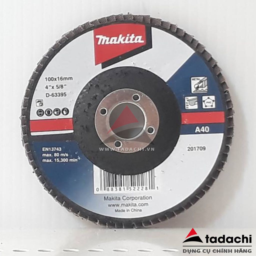 Đĩa nhám xếp MAKITA D-63395