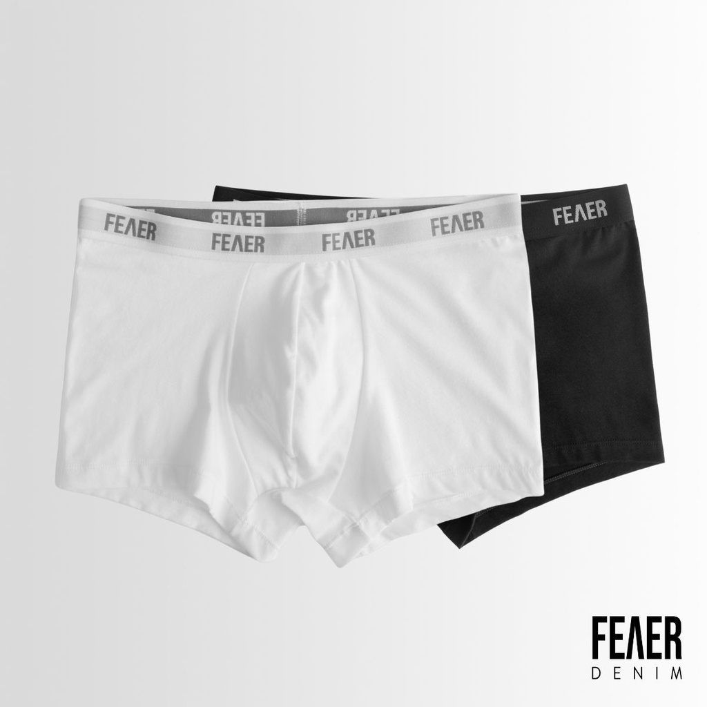 Quần lót FEAER DENIM chất thấm hút, co giản vải cotton BOXER