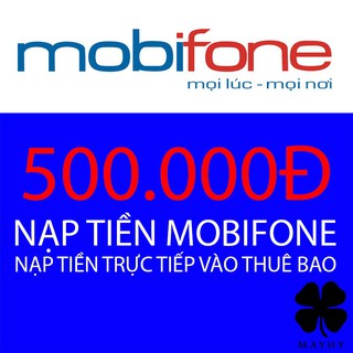 Nạp tiền trực tiếp Mobile mệnh giá 500.000
