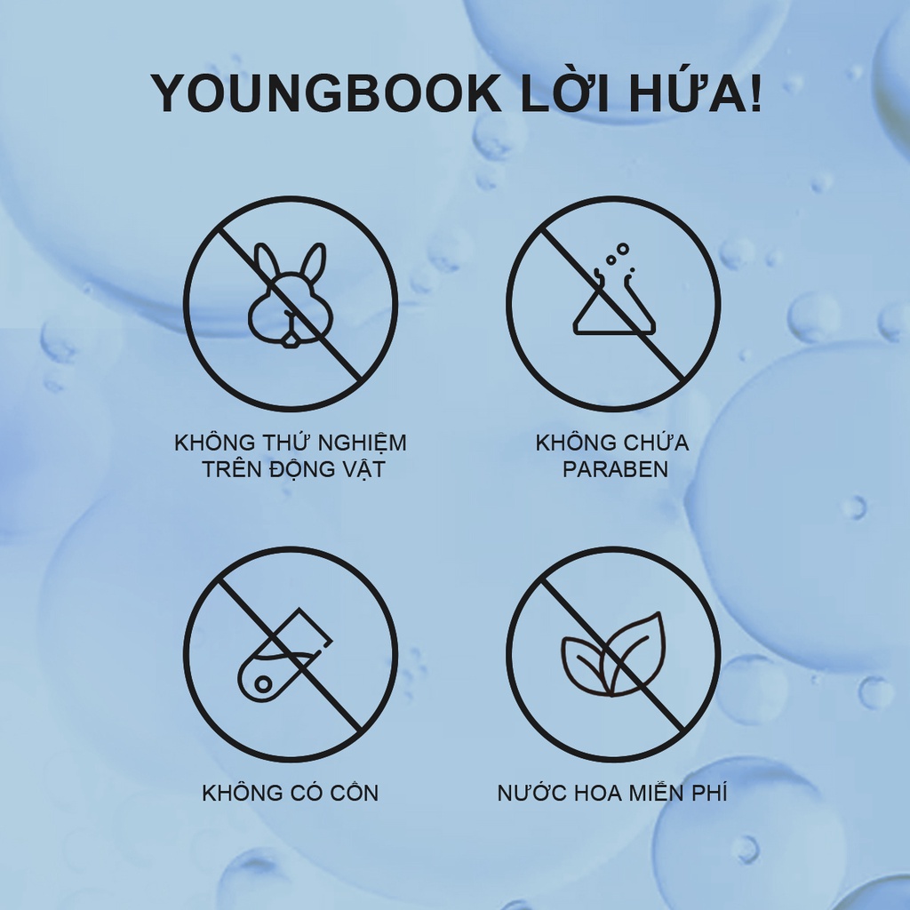 【210k Mã voucher：YOUNG】Kem dưỡng da Youngbook cấp nước dưỡng ẩm cho da mặt 25g | BigBuy360 - bigbuy360.vn