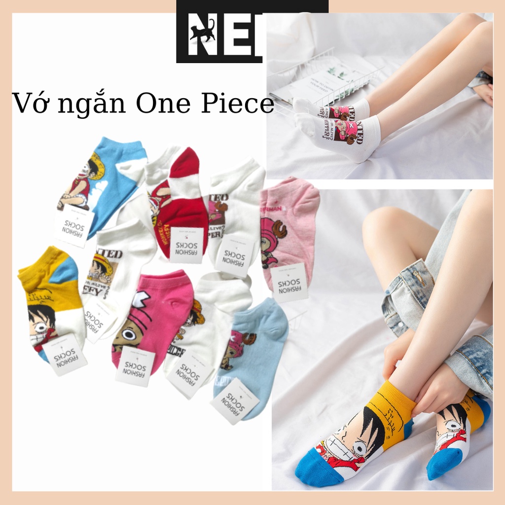 Vớ ngắn cổ one piece, tất thấp cổ hoạt hình nam nữ NEKO