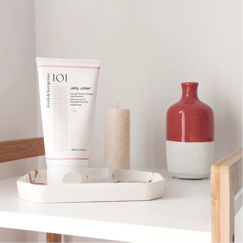 Bộ Sản phẩm sữa rửa mặt, serum, toner Geek & Gorgeous