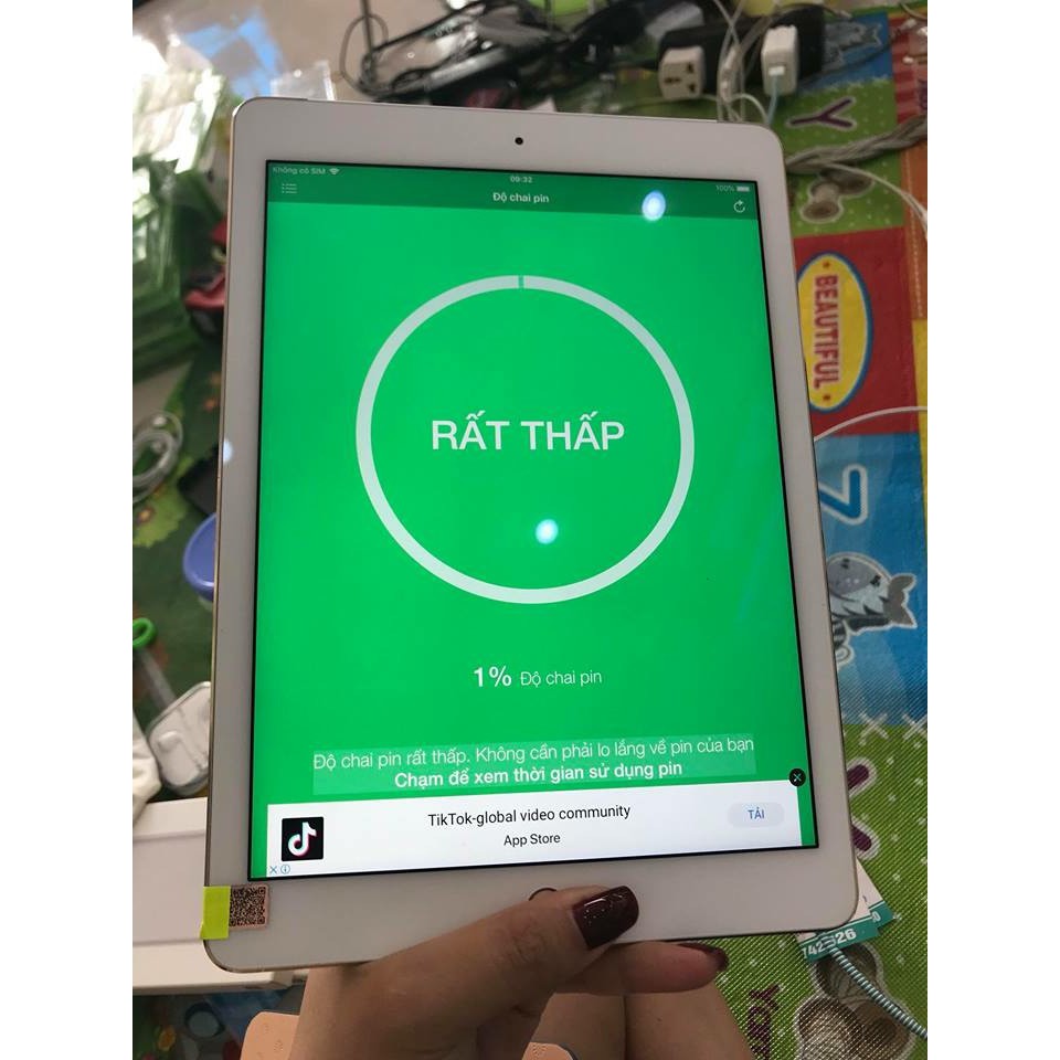 IPAD AIR 2 16GB QUỐC TẾ MỸ zinall 99%