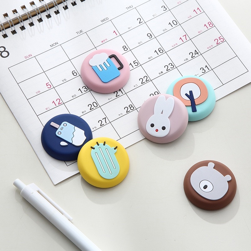 Nam Châm Hít Dính Tủ Lạnh Tranh Ảnh bảng từ ghi chú sticker hoạ tiết cute dễ thương Coleen