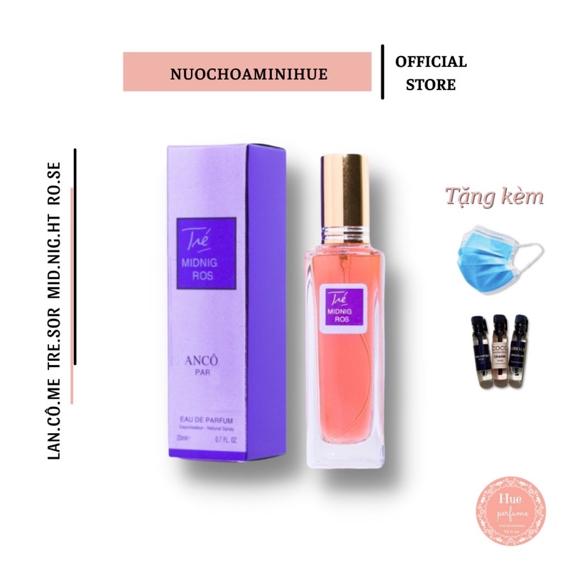 𝐓𝐫𝐞𝐬𝐨𝐫 𝐌𝐢𝐝𝐧𝐢𝐠𝐡𝐭 𝐑𝐨𝐬𝐞 nước hoa mini 20ml ngọt ngào quyến rũ thơm lâu | BigBuy360 - bigbuy360.vn
