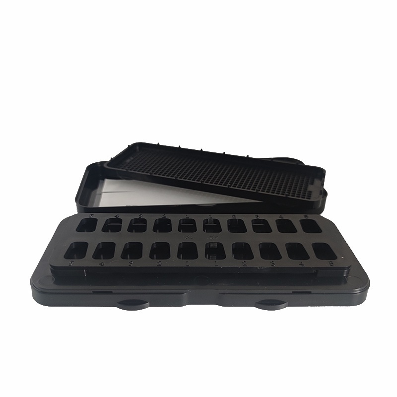 [Hàng mới về] Hộp đựng răng giả bằng gốm hình vuông tiện dụng cho nha khoa