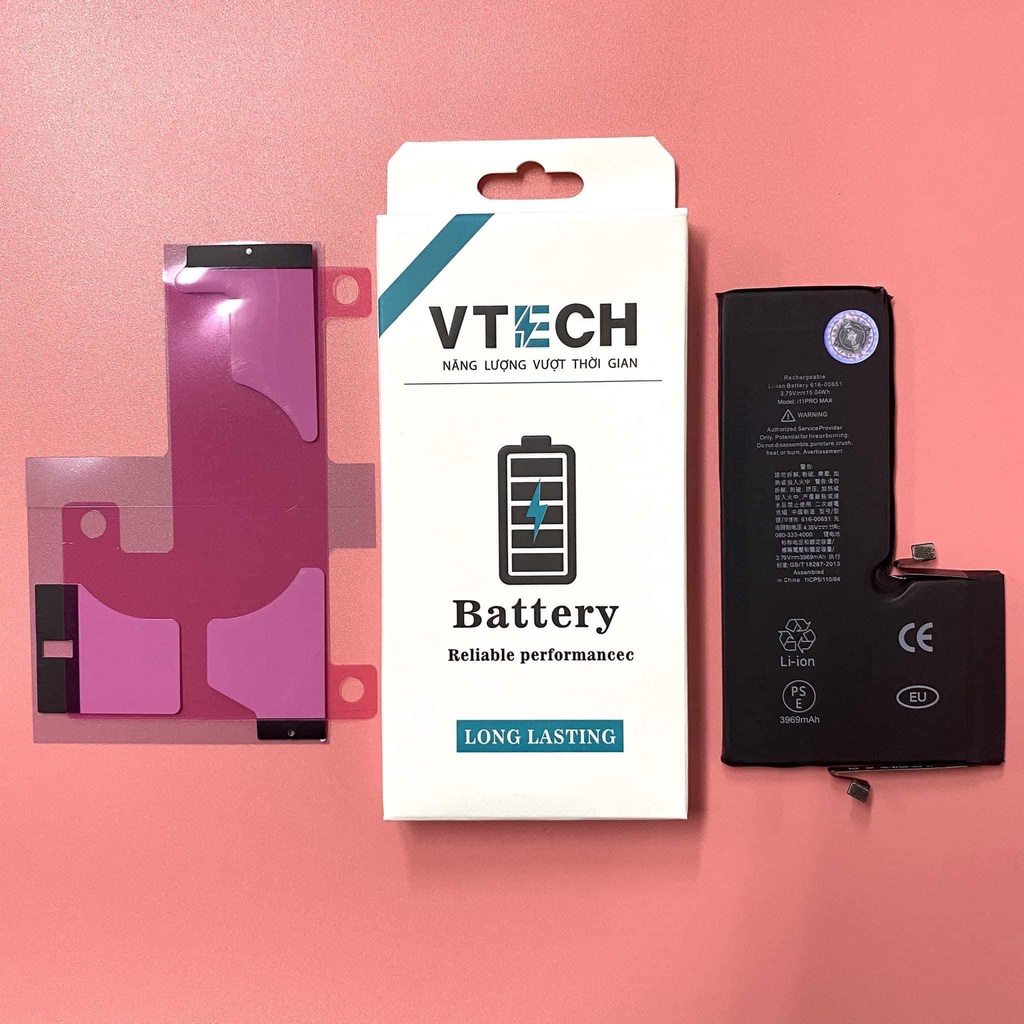 Pin EU VTech Chính Hãng Cho Các Dòng iPhone 5s/6/6s/6p/6sp/7/7p/8/8p/X/Xs/XsMax/Xr/11/11Pro/11Promax