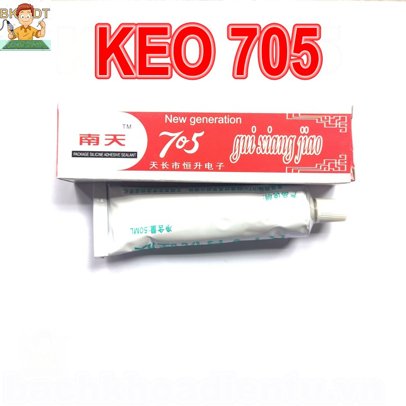 Keo 705 chống ẩm bo mạch (màu trong suốt )