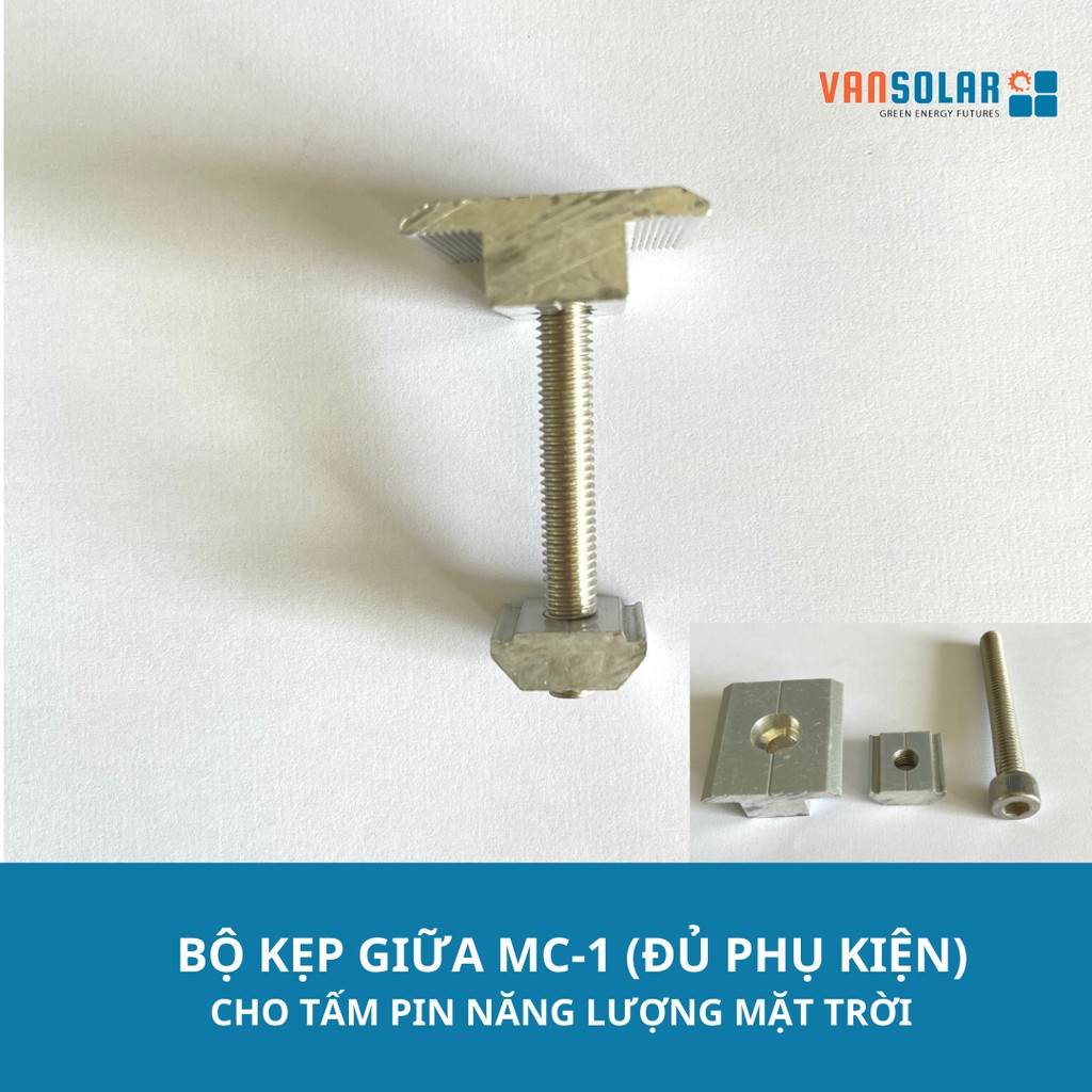 KẸP GIỮA CAO CẤP CHUYÊN DỤNG CHO TẤM PIN NĂNG LƯỢNG MẶT TRỜI