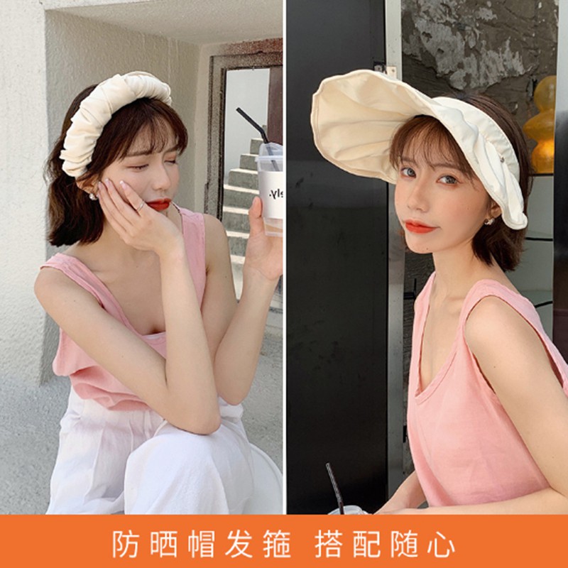 mũ vành rộng gấp gọn 2 in 1