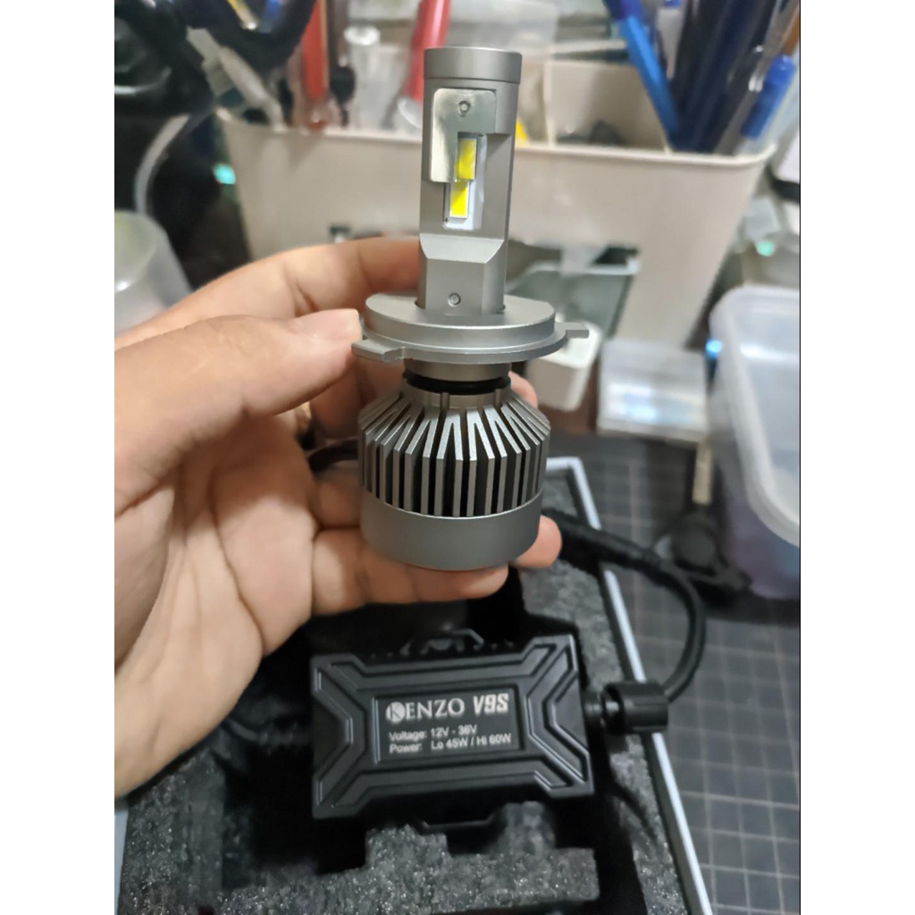 Đèn Led Kenzo V9S chân H4 - Giá 1 bóng