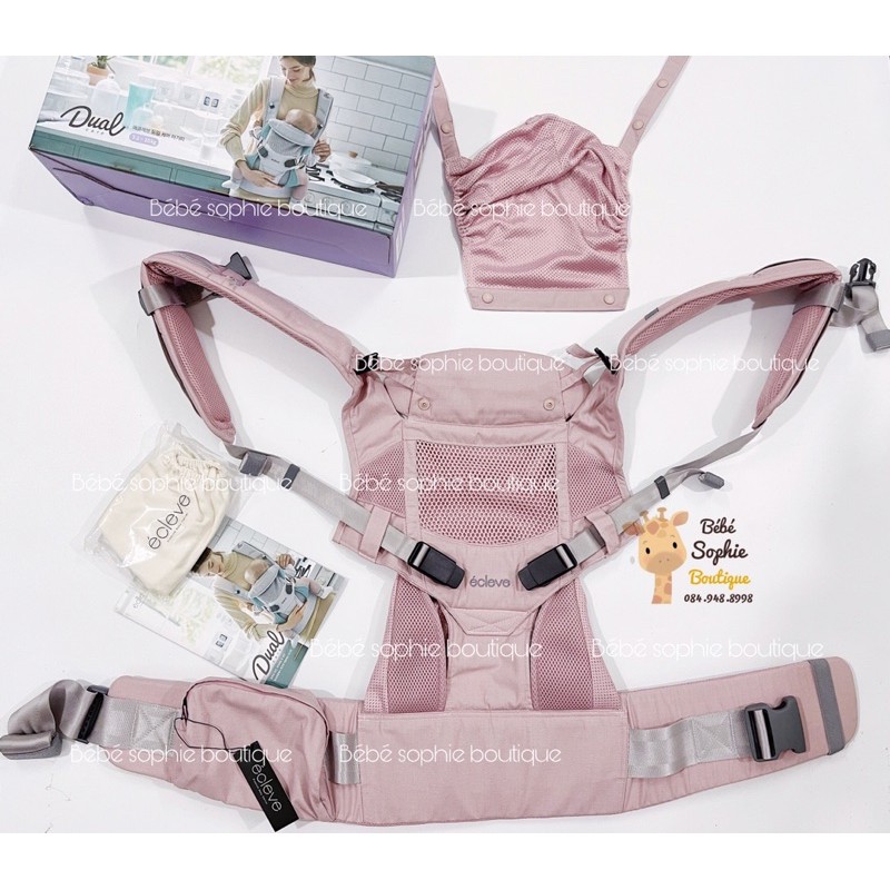 Hàng Auth - Địu Ecleve Hàn Quốc  - Địu trợ lực 4 tư thế cho bé từ sơ sinh
