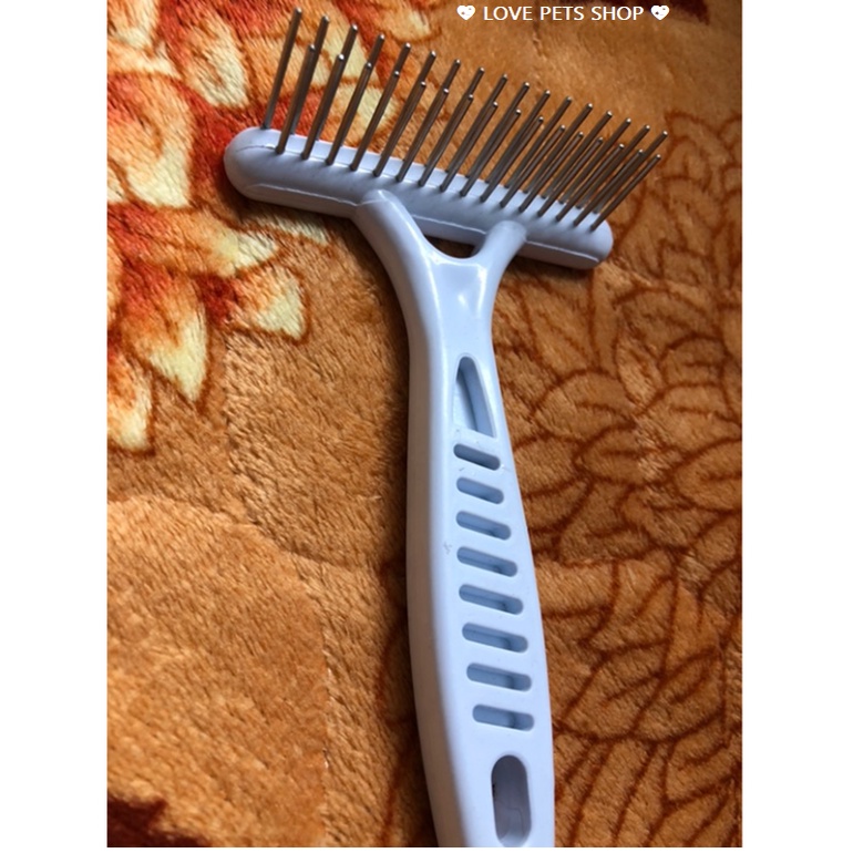 LƯỢC CHẢI LÔNG CHO CHÓ MÈO LÔNG DÀI HÌNH BỒ CÀO - LOVE PETS SHOP