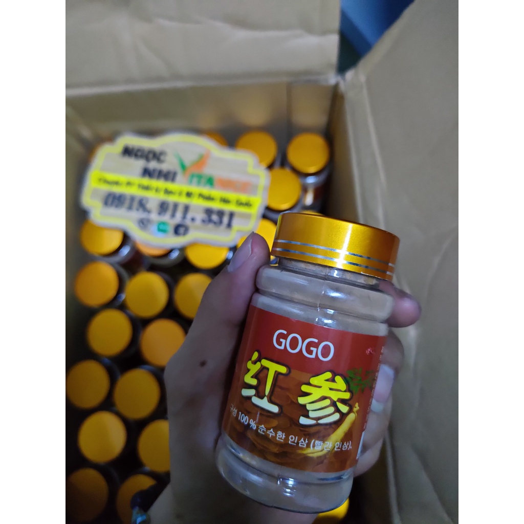 BỘT HỒNG SÂM GOGO - 100gr