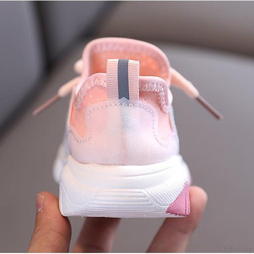 Giày Thể Thao Đế Mềm Chống Trượt Thoáng Khí Dành Cho Bé
