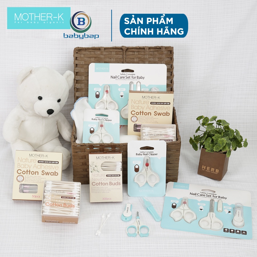 Cắt Móng Mother-K Hàn Quốc Thiết Kế Nhỏ Nhắn, Màu Sắc Trang Nhã