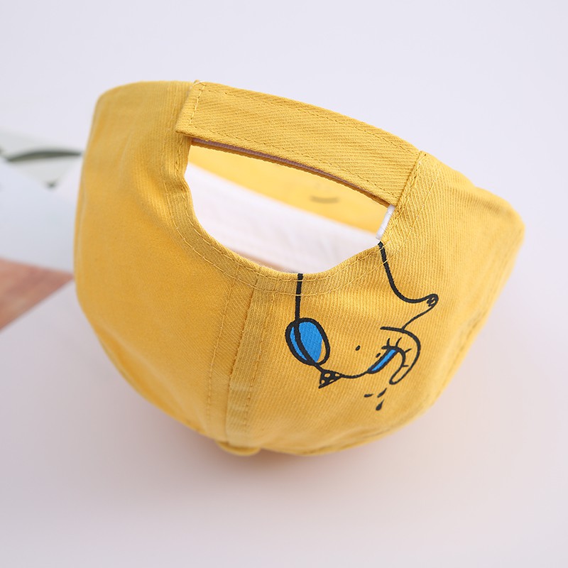 Mũ lưỡi trai họa tiết hoạt hình dễ thương cho bé trai bé gái 6 tháng đến 18 tháng