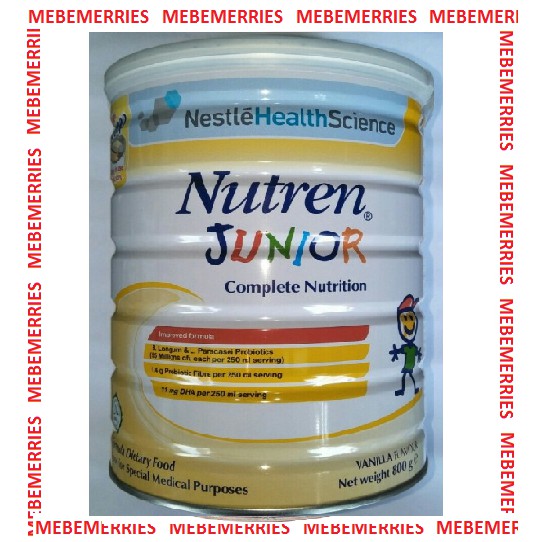 Sữa Nutren Junior 800g Dành Cho Trẻ Biếng Ăn Suy Dinh Dưỡng