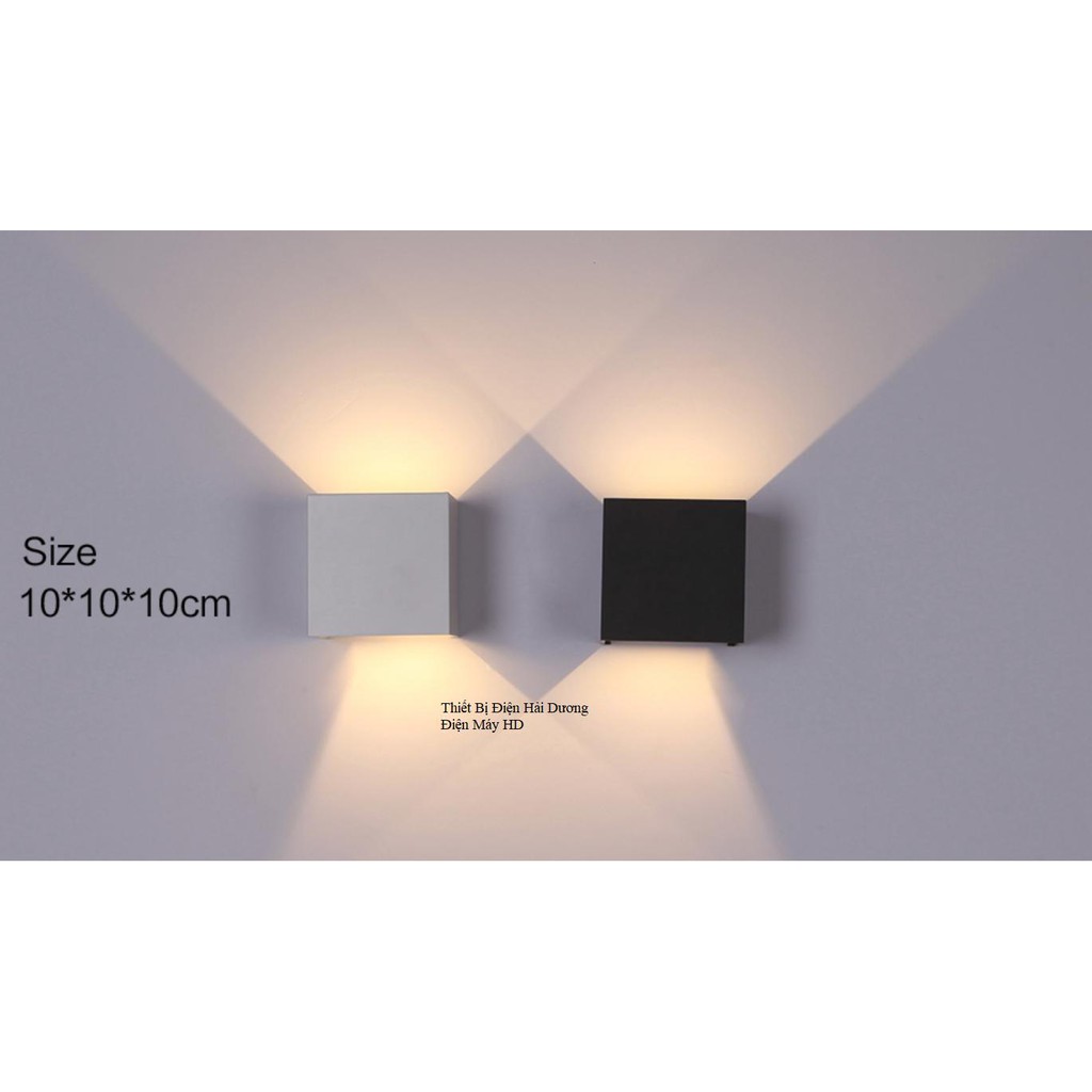 Đèn Tường Led Vuông Chống Nước TN173 6w - 10w Điều Chỉnh Góc Sáng - Cầu Thang - Hiên Nhà Cổng nhà - Sân vườn - BH 1 năm