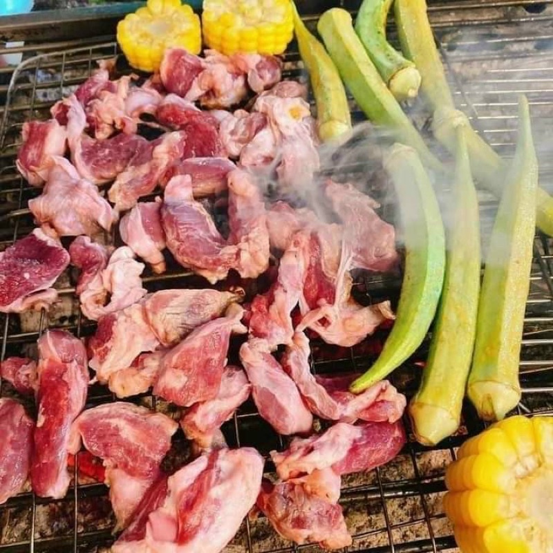 (HCM - CHỈ GIAO HỎA TỐC) Chẳng Dừng Heo Ướp Sate Hộp 500gr
