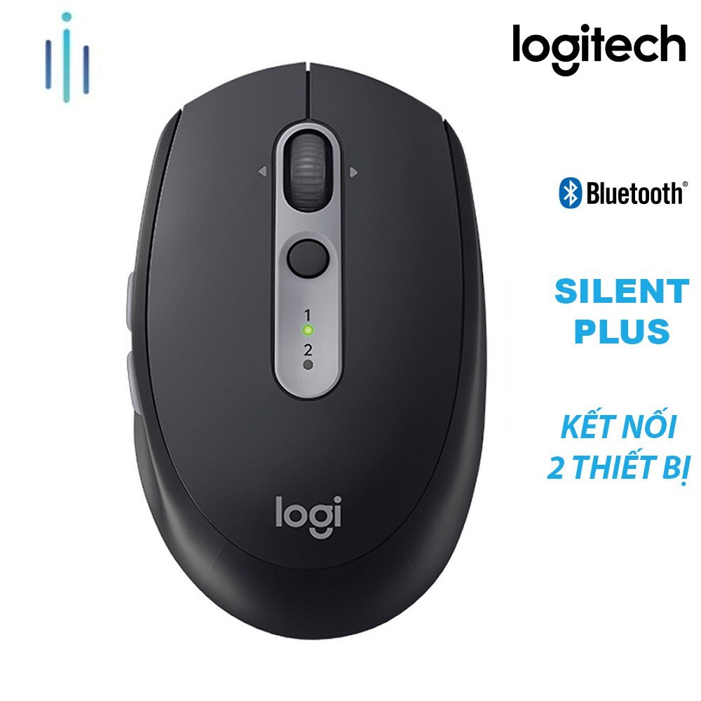 Chuột Bluetooth Logitech M590 - Màu đen