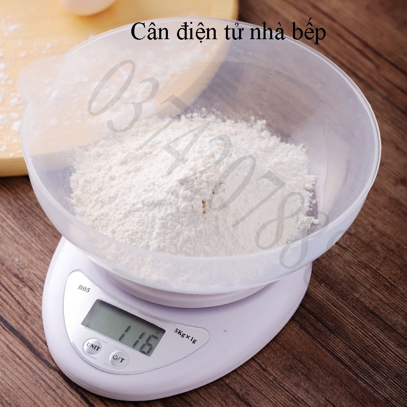 Đồ Dùng Nhà Bếp Và Phòng Ăn, Cân điện tử mini nhà bếp 5kg [Can Dien Tu] Đồ Dùng Tiện Ích 2020