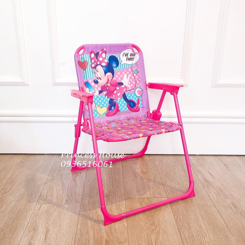 Ghế Xếp Vuông Minnie Cho Bé