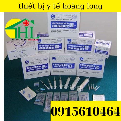 [Bán lẻ 10 chiếc] Bơm tiêm 1 lần Vinahankook 5ml