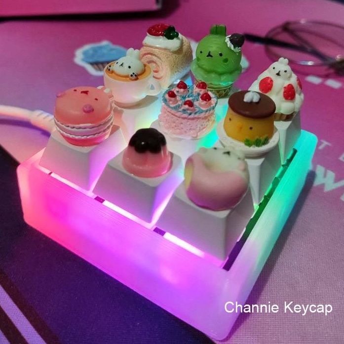 Keycap lẻ Cup Food Coffee Dễ Thương Phím Lẻ
