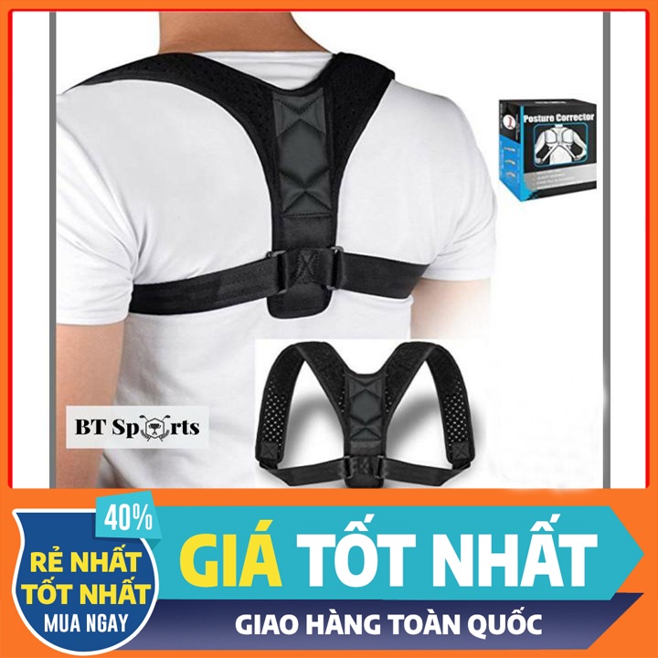 Đai chống gù lưng Cải thiện gù lưng Điều chỉnh kích thước phù hợp Chất liệu cao cấp sử dụng trong áo không bị lộ