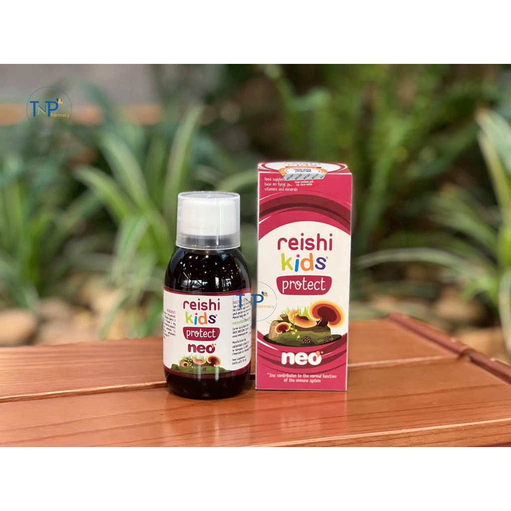 Reishi Kids Protect Neo - Hỗ trợ tăng miễn dịch, tăng đề kháng đường hô hấp trên mũi, họng