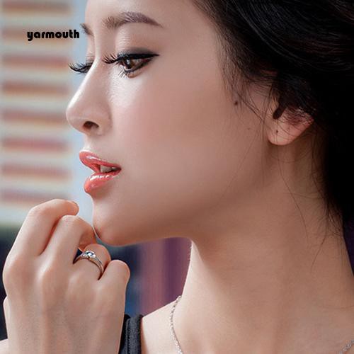 Nhẫn Xi Mạ BạC 925 ĐíNh Đá Zircon 6-9