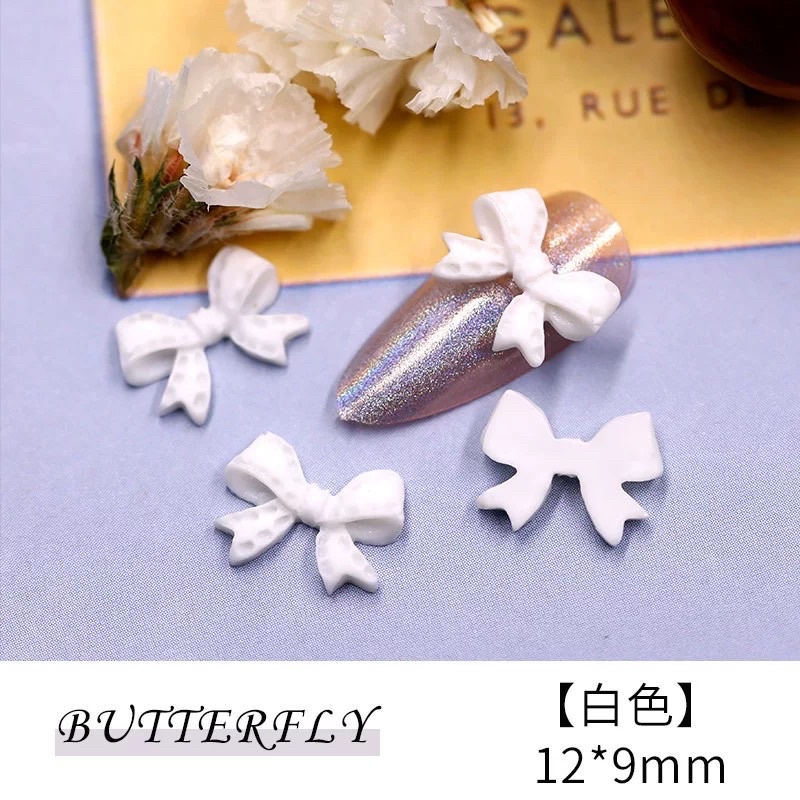 Charm 500đ - Nơ nhựa nhiều mẫu mã đa dạng MaiAnhNails