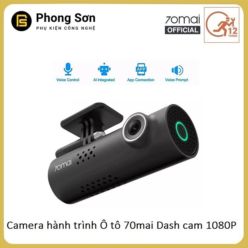 Camera Hành Trình cho Ô tô Xiaomi 70mai Dash Cam Full HD 1080P (BH 12 Tháng) | BigBuy360 - bigbuy360.vn