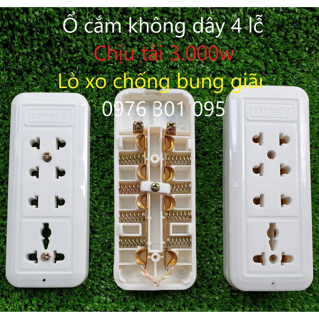 Ổ Cắm Điện Siêu Chịu Tải 8000W - Không Dây