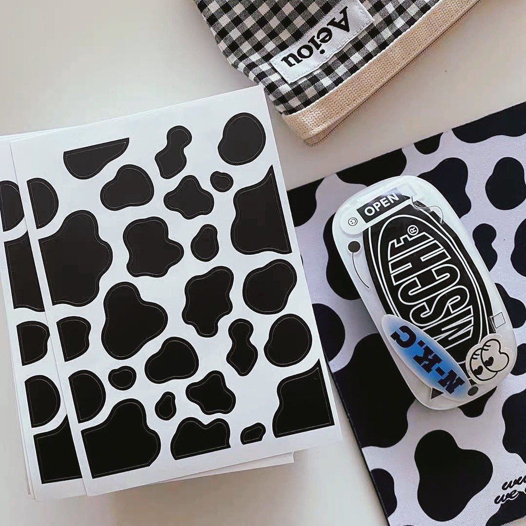 Sticker Bò Sữa Nhiều Màu - ST1122
